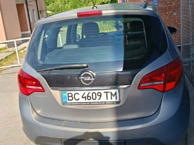 Коричневый Опель Мерива, объемом двигателя 1.4 л и пробегом 163 тыс. км за 7187 $, фото 1 на Automoto.ua