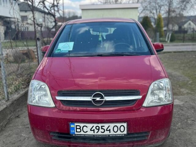 Червоний Опель Меріва, об'ємом двигуна 1.6 л та пробігом 190 тис. км за 4000 $, фото 1 на Automoto.ua