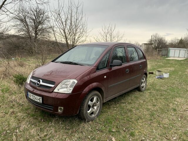 Червоний Опель Меріва, об'ємом двигуна 1.7 л та пробігом 218 тис. км за 3200 $, фото 1 на Automoto.ua