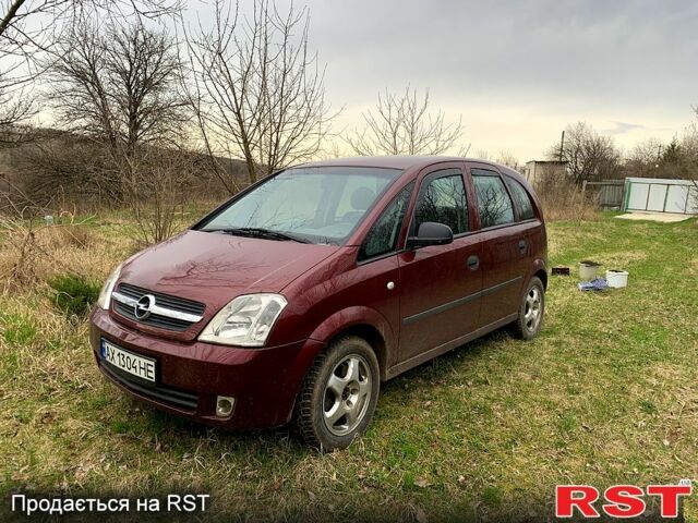 Червоний Опель Меріва, об'ємом двигуна 1.7 л та пробігом 219 тис. км за 3300 $, фото 1 на Automoto.ua