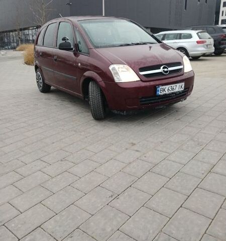 Червоний Опель Меріва, об'ємом двигуна 1.6 л та пробігом 250 тис. км за 4250 $, фото 1 на Automoto.ua