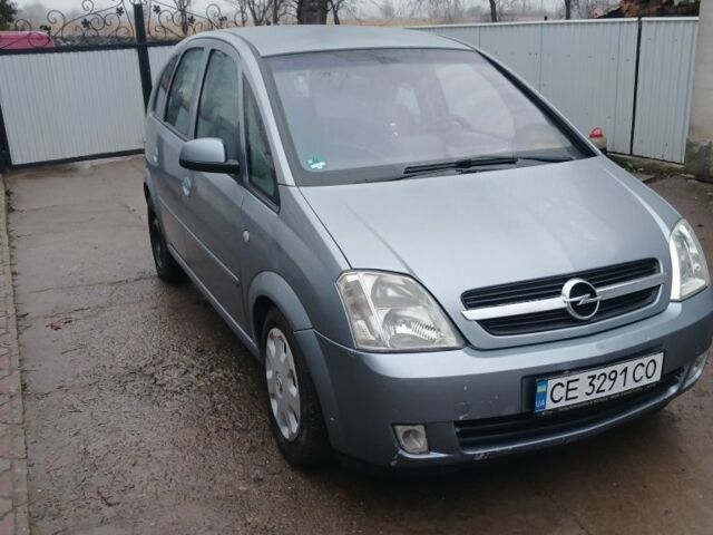 Серый Опель Мерива, объемом двигателя 1.7 л и пробегом 255 тыс. км за 3550 $, фото 1 на Automoto.ua