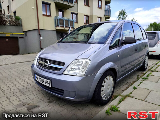 Сірий Опель Меріва, об'ємом двигуна 1.6 л та пробігом 183 тис. км за 3700 $, фото 1 на Automoto.ua