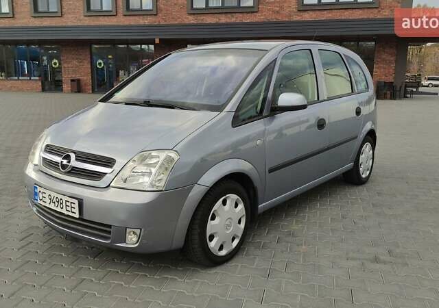 Серый Опель Мерива, объемом двигателя 1.6 л и пробегом 143 тыс. км за 4300 $, фото 1 на Automoto.ua