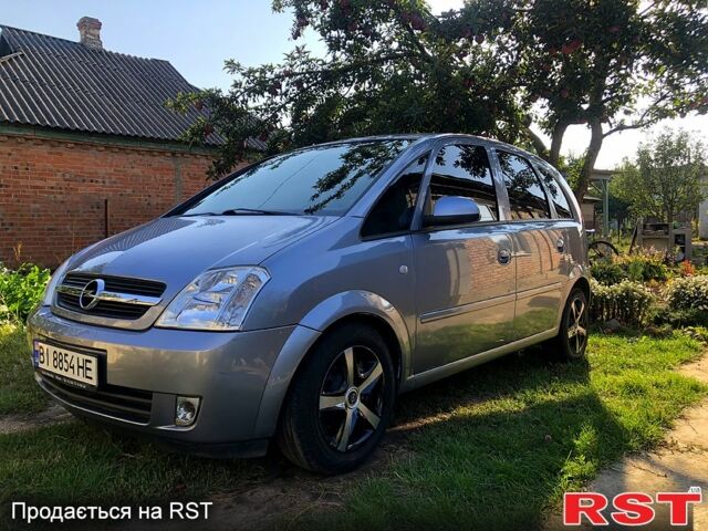 Серый Опель Мерива, объемом двигателя 1.4 л и пробегом 139 тыс. км за 4200 $, фото 1 на Automoto.ua