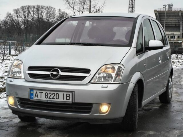 Серый Опель Мерива, объемом двигателя 1.4 л и пробегом 160 тыс. км за 3550 $, фото 1 на Automoto.ua