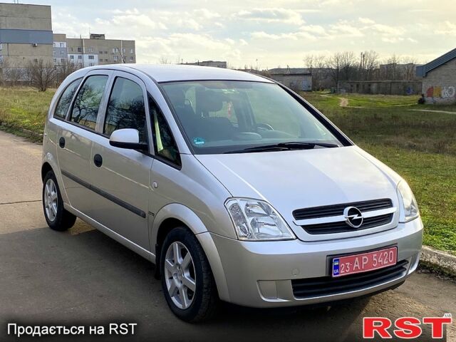 Серый Опель Мерива, объемом двигателя 1.6 л и пробегом 126 тыс. км за 4900 $, фото 1 на Automoto.ua