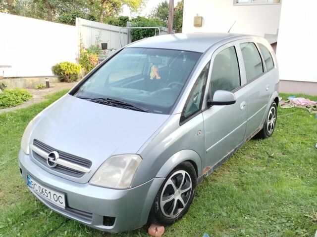 Серый Опель Мерива, объемом двигателя 1.7 л и пробегом 343 тыс. км за 1900 $, фото 1 на Automoto.ua