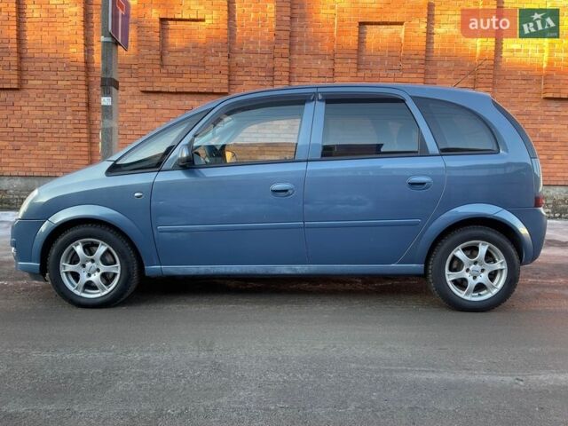 Синий Опель Мерива, объемом двигателя 1.8 л и пробегом 269 тыс. км за 3500 $, фото 1 на Automoto.ua