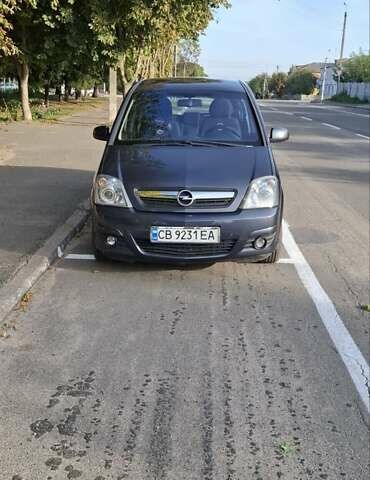 Синий Опель Мерива, объемом двигателя 1.4 л и пробегом 184 тыс. км за 4300 $, фото 1 на Automoto.ua