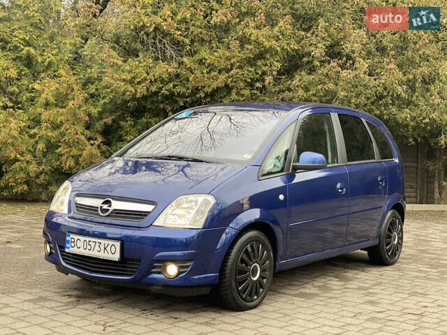 Синий Опель Мерива, объемом двигателя 1.6 л и пробегом 101 тыс. км за 4850 $, фото 1 на Automoto.ua