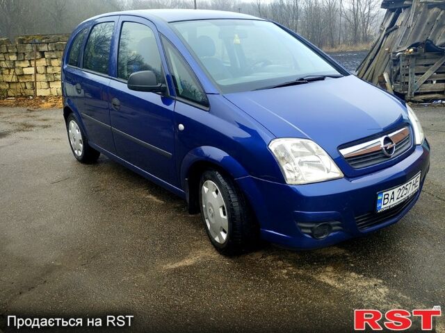 Синий Опель Мерива, объемом двигателя 1.4 л и пробегом 20500 тыс. км за 4750 $, фото 1 на Automoto.ua