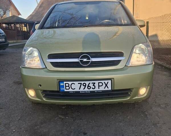 Зелений Опель Меріва, об'ємом двигуна 1.6 л та пробігом 249 тис. км за 2900 $, фото 1 на Automoto.ua