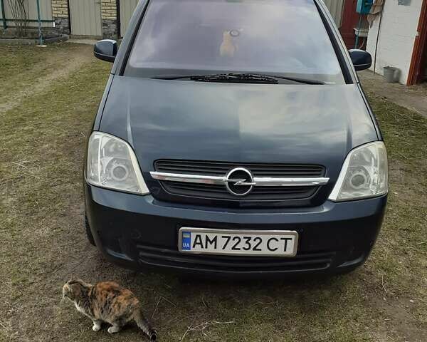 Зелений Опель Меріва, об'ємом двигуна 1.36 л та пробігом 250 тис. км за 4000 $, фото 1 на Automoto.ua