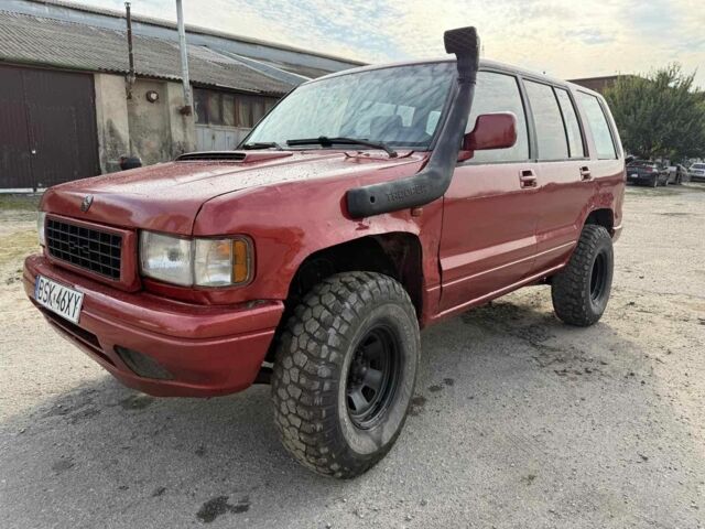 Красный Опель Монтерей, объемом двигателя 3.1 л и пробегом 266 тыс. км за 3000 $, фото 1 на Automoto.ua