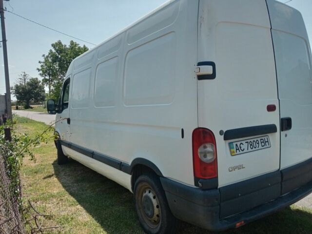 Білий Опель Movano, об'ємом двигуна 2.5 л та пробігом 320 тис. км за 6523 $, фото 1 на Automoto.ua