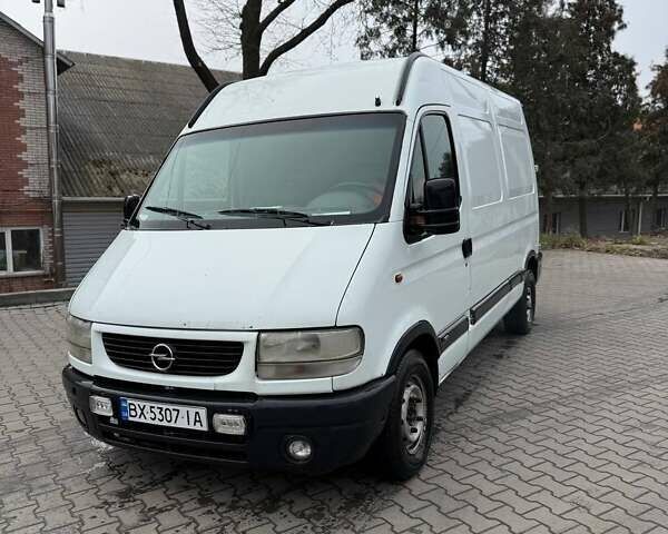 Белый Опель Movano, объемом двигателя 2.8 л и пробегом 301 тыс. км за 3700 $, фото 1 на Automoto.ua