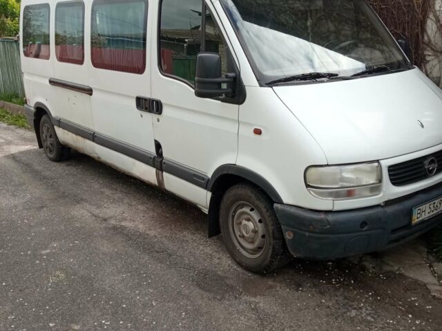 Білий Опель Movano, об'ємом двигуна 2.5 л та пробігом 415 тис. км за 3500 $, фото 1 на Automoto.ua
