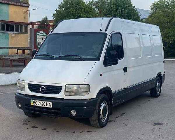 Белый Опель Movano, объемом двигателя 2.2 л и пробегом 435 тыс. км за 5499 $, фото 1 на Automoto.ua