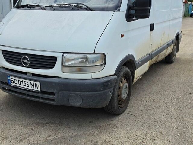 Белый Опель Movano, объемом двигателя 2.8 л и пробегом 412 тыс. км за 2800 $, фото 1 на Automoto.ua