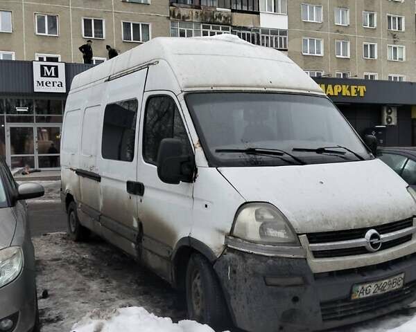 Білий Опель Movano, об'ємом двигуна 2.5 л та пробігом 400 тис. км за 4000 $, фото 1 на Automoto.ua
