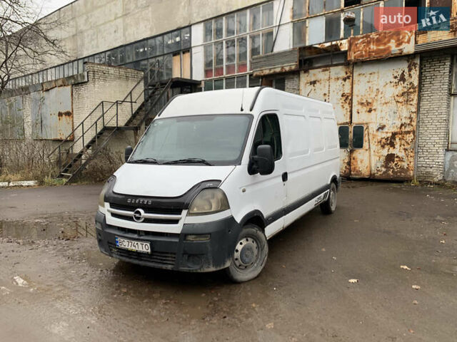 Білий Опель Movano, об'ємом двигуна 2.5 л та пробігом 470 тис. км за 5700 $, фото 1 на Automoto.ua