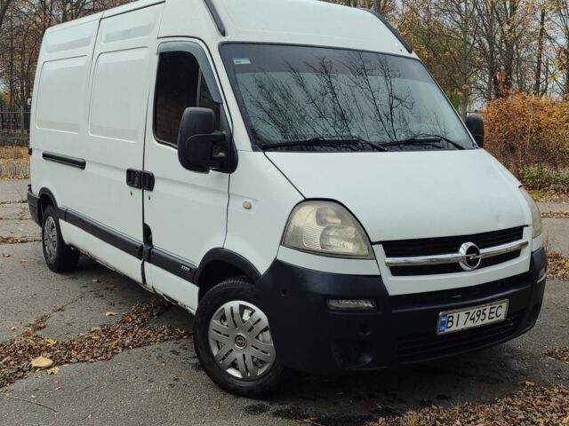 Білий Опель Movano, об'ємом двигуна 2.5 л та пробігом 556 тис. км за 4390 $, фото 1 на Automoto.ua