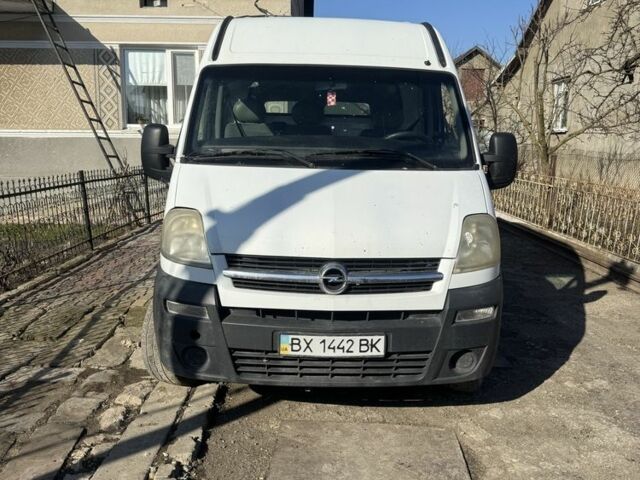 Білий Опель Movano, об'ємом двигуна 2.5 л та пробігом 609 тис. км за 5100 $, фото 1 на Automoto.ua