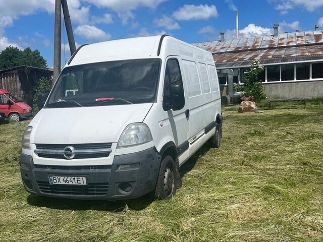 Білий Опель Movano, об'ємом двигуна 2.46 л та пробігом 3 тис. км за 6200 $, фото 1 на Automoto.ua