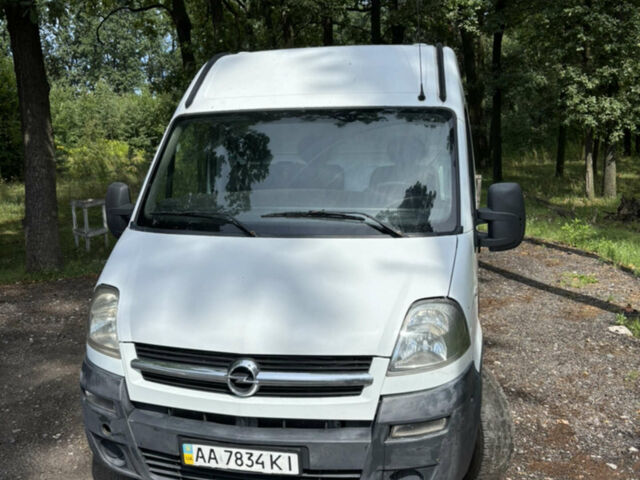 Білий Опель Movano, об'ємом двигуна 2.5 л та пробігом 411 тис. км за 6200 $, фото 1 на Automoto.ua
