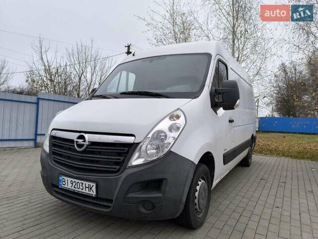 Белый Опель Movano, объемом двигателя 2.3 л и пробегом 217 тыс. км за 12250 $, фото 1 на Automoto.ua