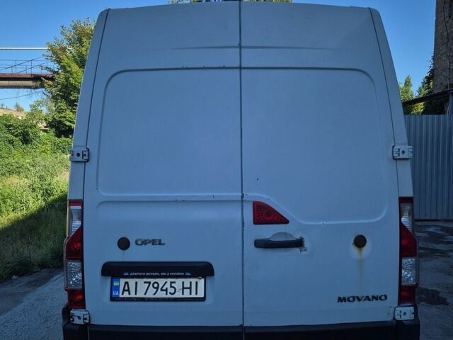 Белый Опель Movano, объемом двигателя 2.3 л и пробегом 448 тыс. км за 12000 $, фото 1 на Automoto.ua