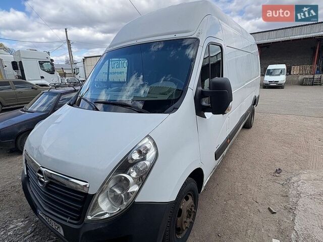 Белый Опель Movano, объемом двигателя 2.3 л и пробегом 537 тыс. км за 12000 $, фото 1 на Automoto.ua