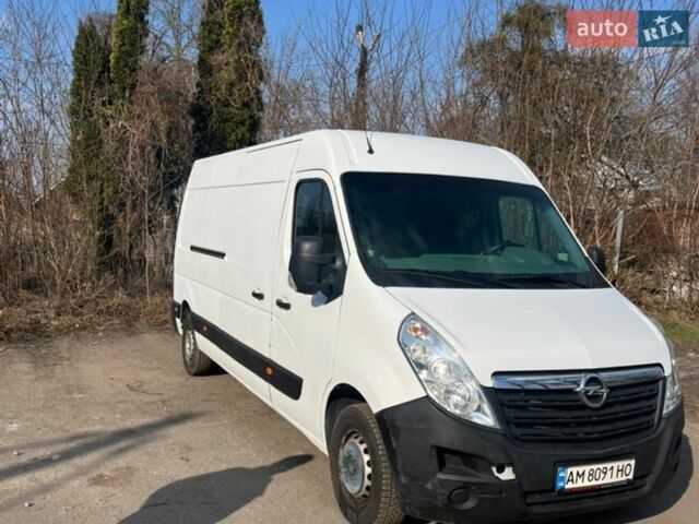 Белый Опель Movano, объемом двигателя 2.3 л и пробегом 300 тыс. км за 14200 $, фото 1 на Automoto.ua