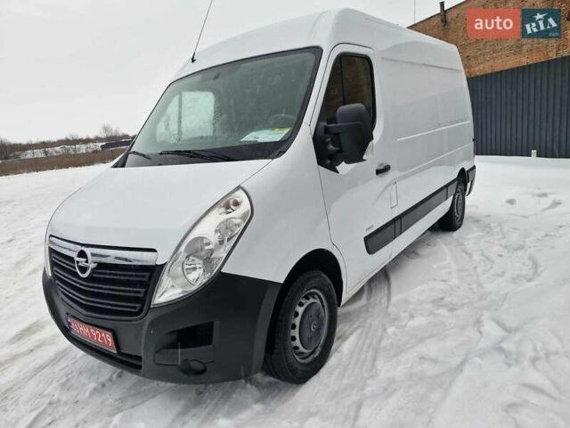 Белый Опель Movano, объемом двигателя 2.3 л и пробегом 208 тыс. км за 15900 $, фото 1 на Automoto.ua