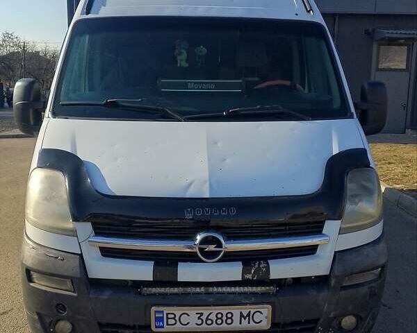 Білий Опель Movano, об'ємом двигуна 2.5 л та пробігом 455 тис. км за 4800 $, фото 1 на Automoto.ua
