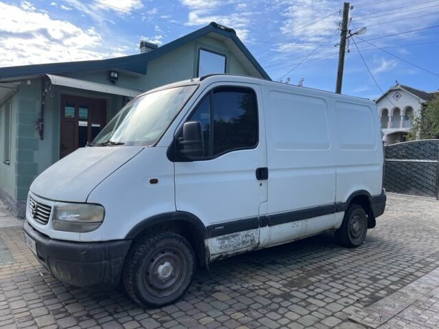 Белый Опель Movano, объемом двигателя 2.4 л и пробегом 460 тыс. км за 3000 $, фото 1 на Automoto.ua