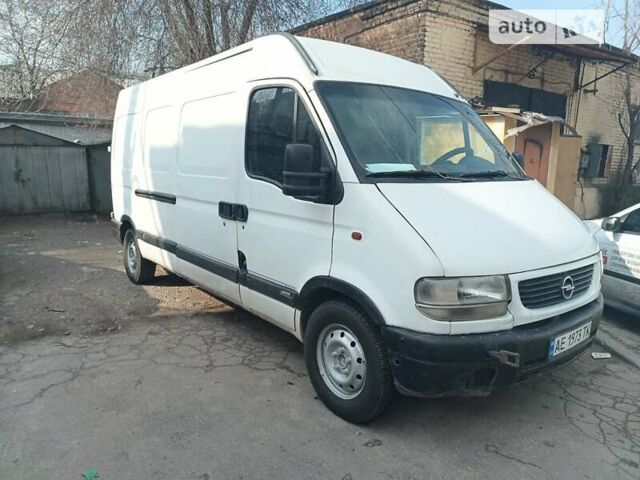 Белый Опель Movano, объемом двигателя 2.8 л и пробегом 400 тыс. км за 3200 $, фото 1 на Automoto.ua