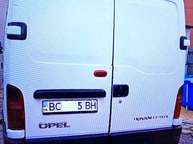 Белый Опель Movano, объемом двигателя 1.9 л и пробегом 362 тыс. км за 3700 $, фото 1 на Automoto.ua