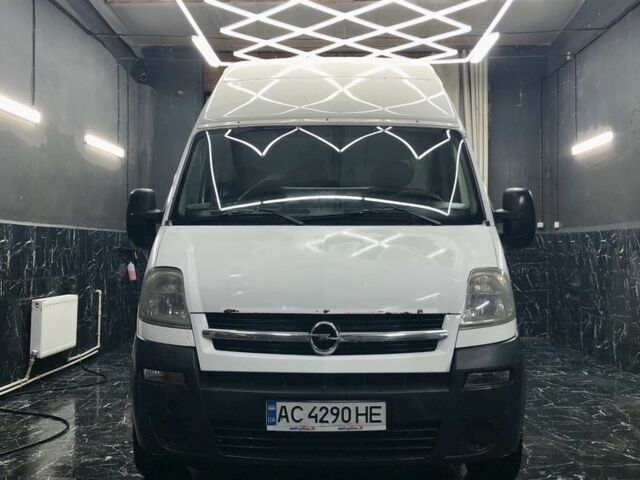 Білий Опель Movano, об'ємом двигуна 2.5 л та пробігом 497 тис. км за 6800 $, фото 1 на Automoto.ua