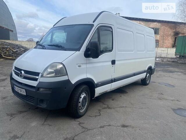 Белый Опель Movano, объемом двигателя 2.5 л и пробегом 300 тыс. км за 6900 $, фото 1 на Automoto.ua