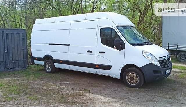 Білий Опель Movano, об'ємом двигуна 2.3 л та пробігом 158 тис. км за 14500 $, фото 1 на Automoto.ua