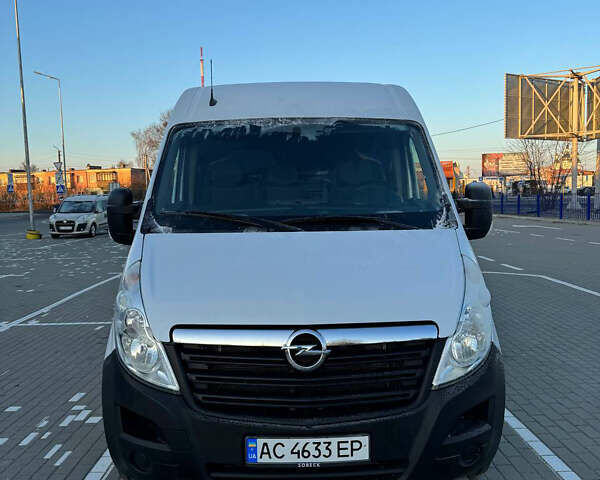 Белый Опель Movano, объемом двигателя 2.3 л и пробегом 335 тыс. км за 15500 $, фото 1 на Automoto.ua