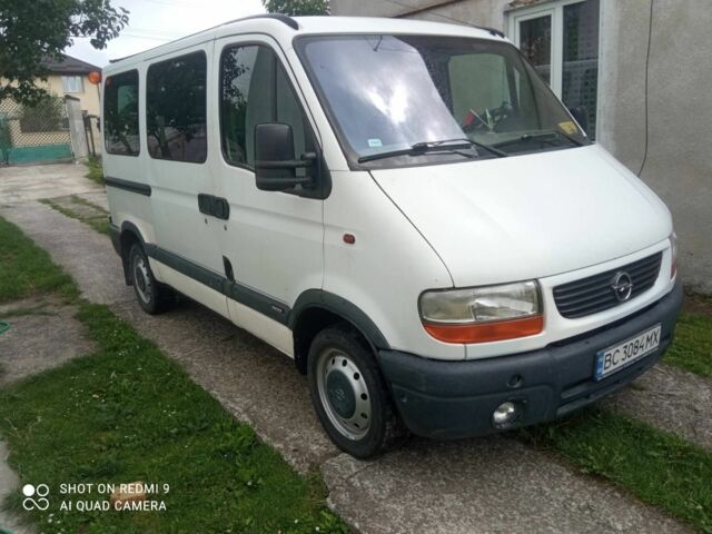 Белый Опель Movano, объемом двигателя 2.2 л и пробегом 205 тыс. км за 6500 $, фото 1 на Automoto.ua