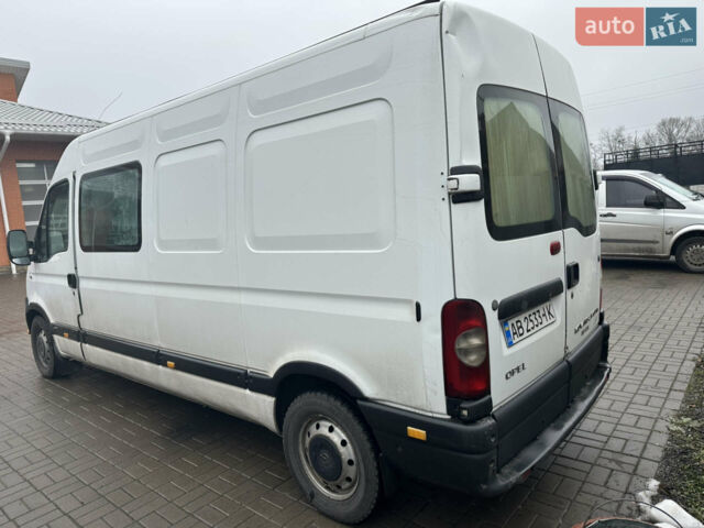 Белый Опель Movano, объемом двигателя 2.46 л и пробегом 475 тыс. км за 5999 $, фото 1 на Automoto.ua