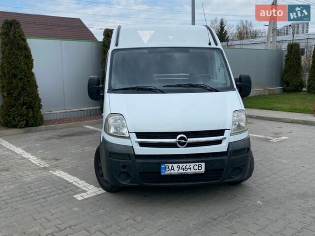 Белый Опель Movano, объемом двигателя 2.46 л и пробегом 531 тыс. км за 6200 $, фото 1 на Automoto.ua