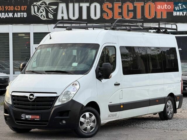 Білий Опель Movano, об'ємом двигуна 2.3 л та пробігом 424 тис. км за 15500 $, фото 1 на Automoto.ua