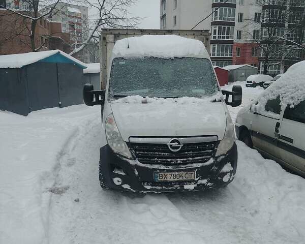Белый Опель Movano, объемом двигателя 2.3 л и пробегом 278 тыс. км за 13500 $, фото 1 на Automoto.ua