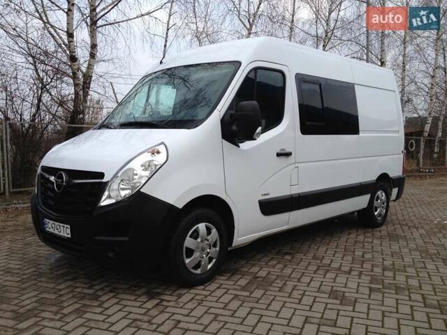 Білий Опель Movano, об'ємом двигуна 2.3 л та пробігом 215 тис. км за 18500 $, фото 1 на Automoto.ua