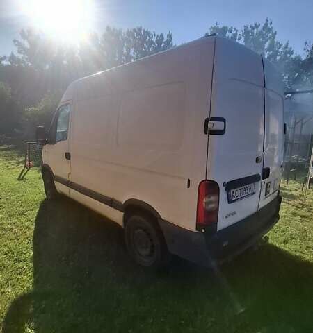 Белый Опель Movano, объемом двигателя 2.9 л и пробегом 352 тыс. км за 5600 $, фото 1 на Automoto.ua